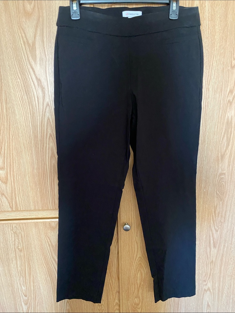 Liz Claiborne Black Girls Stretch Pull-On Dress Pants